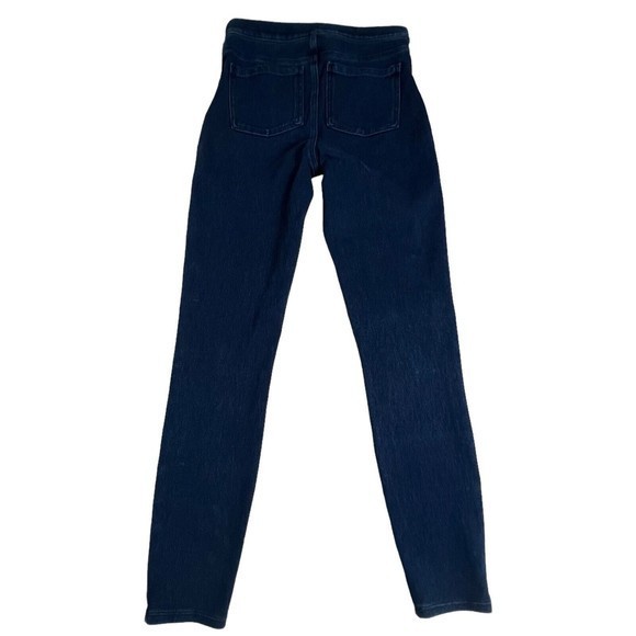 Spanx Womens‎ Dark Wash High Rise Pull On Skinny Stretch Jeans Small - Picture 3 of 8
